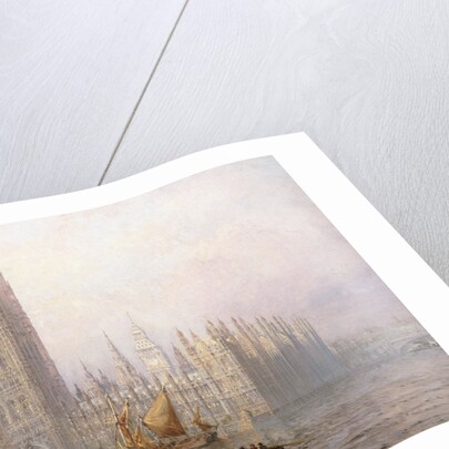 The Houses of Parliament, London by Claude Thomas Stanfield Moore