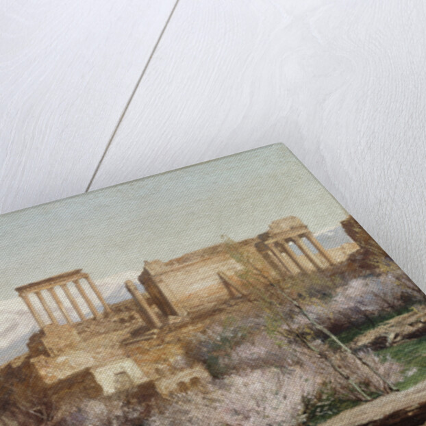 View of Baalbek, Lebanon by George Macco
