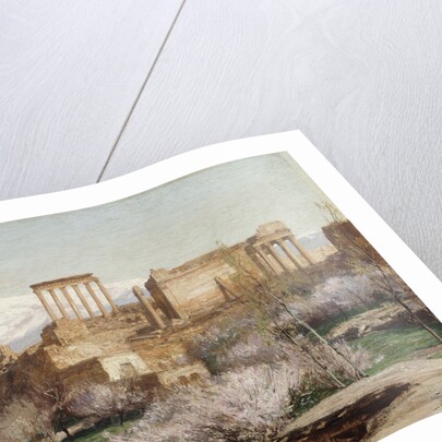 View of Baalbek, Lebanon by George Macco