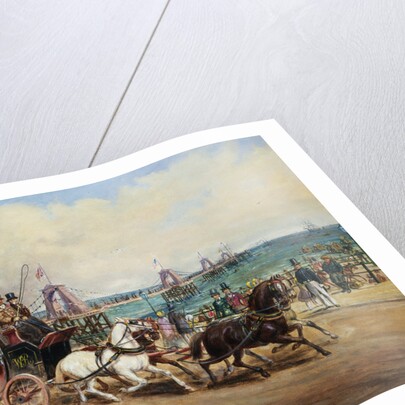 The Arrival of the Royal Mail, Brighton, England by John Charles Maggs