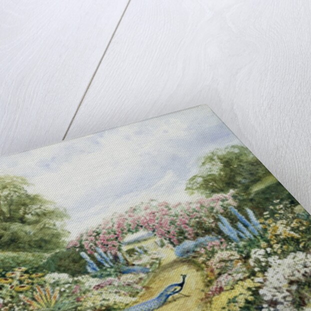 An English Country Garden by Henry Stannard