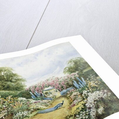 An English Country Garden by Henry Stannard