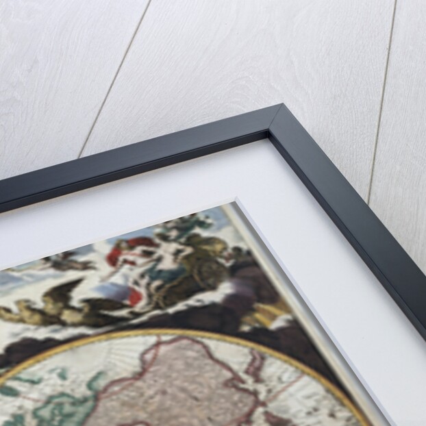 Orbis Terrarum Nova et Accuratissima Tabula by Nicholas Visscher