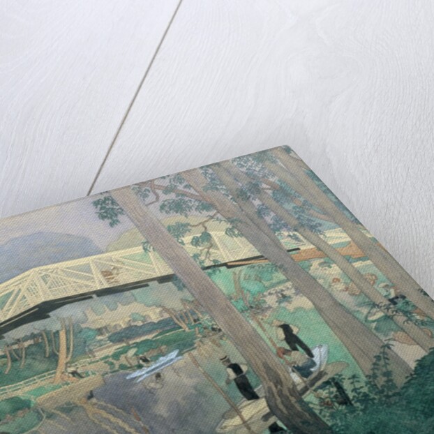 A Day's Fishing, near Paris, France by Ernst Matthes