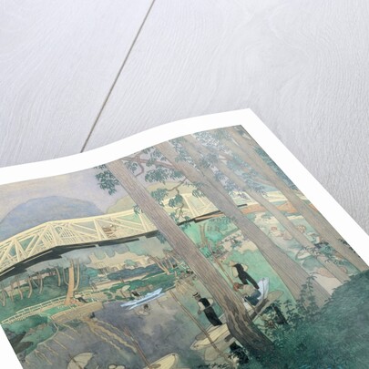 A Day's Fishing, near Paris, France by Ernst Matthes