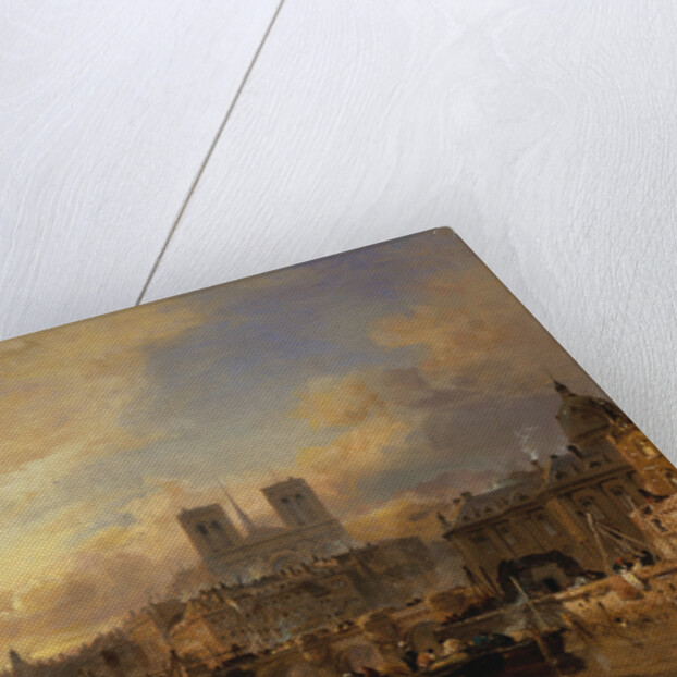 A View of Paris, France by James Webb