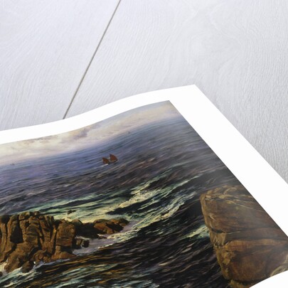Land's End, Cornwall, England by John Brett