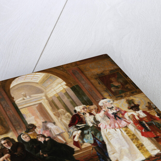 Dr. Johnson in the Ante-Room of the Lord Chesterfield Waiting for an Audience, 1748 by Edward Matthew Ward