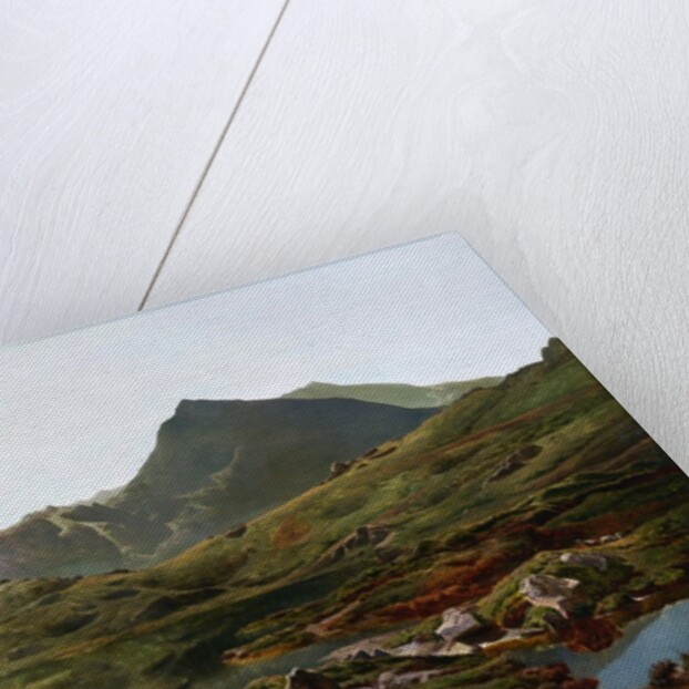 Llyn Y Cwm Fflynnon, North Wales by Sidney Richard Percy