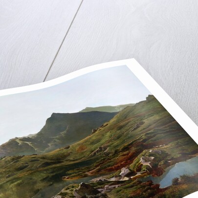 Llyn Y Cwm Fflynnon, North Wales by Sidney Richard Percy