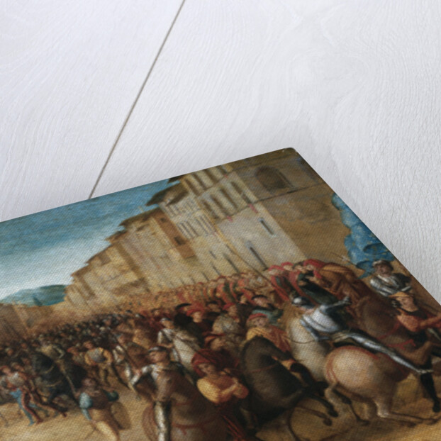 Entrance of Charles VIII in Florence by Francesco Granacci