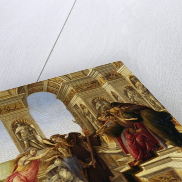 Calumny by Botticelli