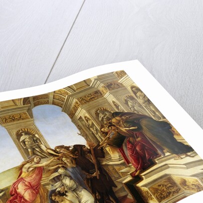 Calumny by Botticelli