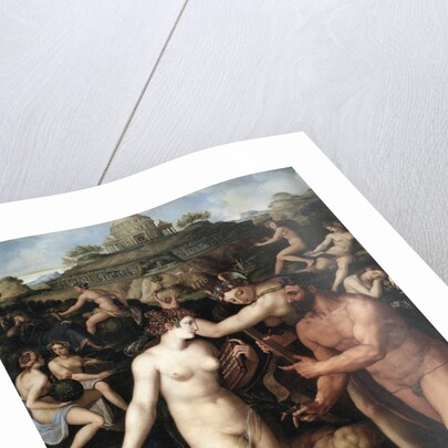 Hercules and the Muses by Alessandro Allori