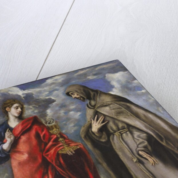 Saint John the Evangelist and Saint Francis by El Greco