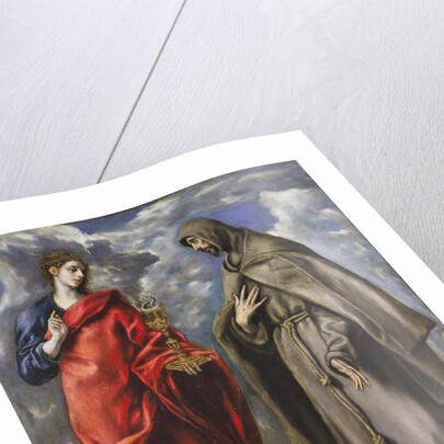 Saint John the Evangelist and Saint Francis by El Greco