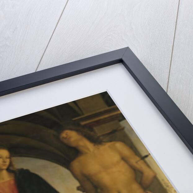 Madonna and Child with Saint John the Baptist and Saint Sebastian by Perugino