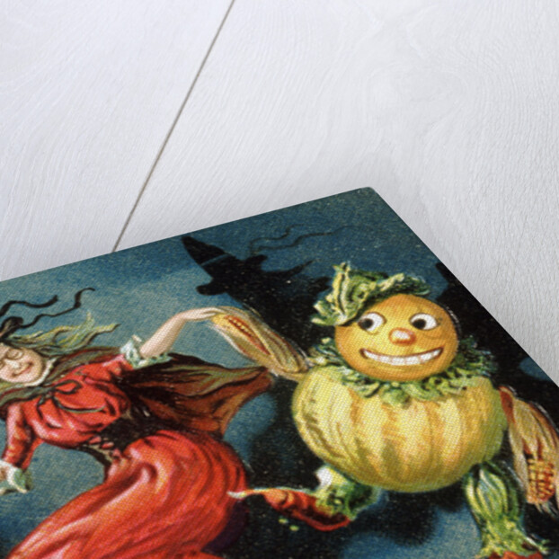Hallowe'en Postcard by Anonymous