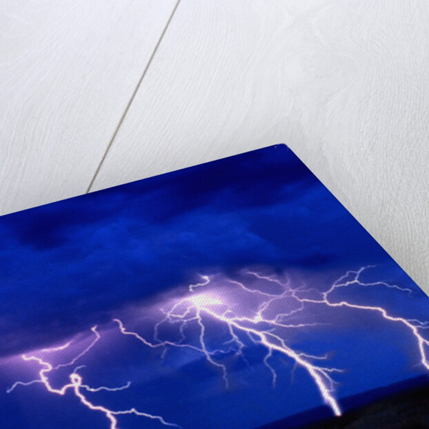 Lightning Storm over Prairie by Anonymous