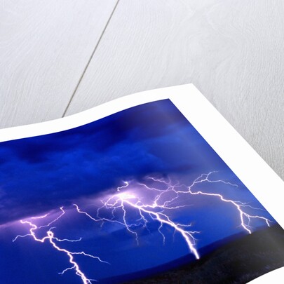 Lightning Storm over Prairie by Anonymous