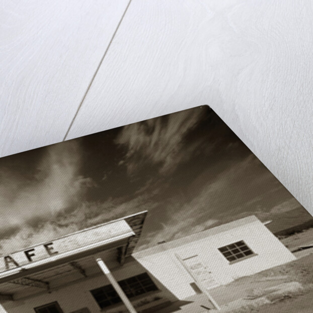 Gas Station and Cafe by Anonymous
