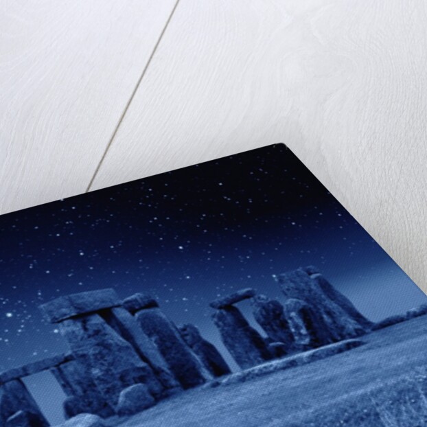 Stonehenge at Night by Anonymous