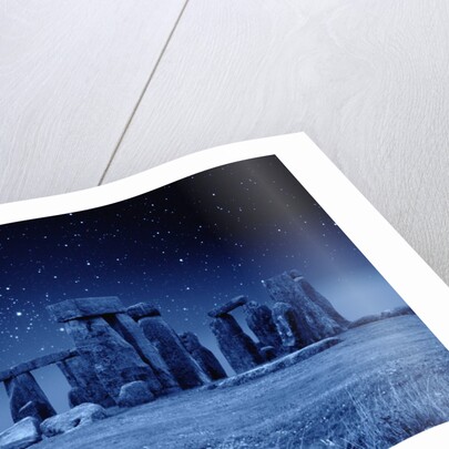 Stonehenge at Night by Anonymous