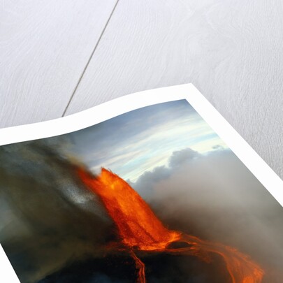 Kilauea Erupting by Anonymous
