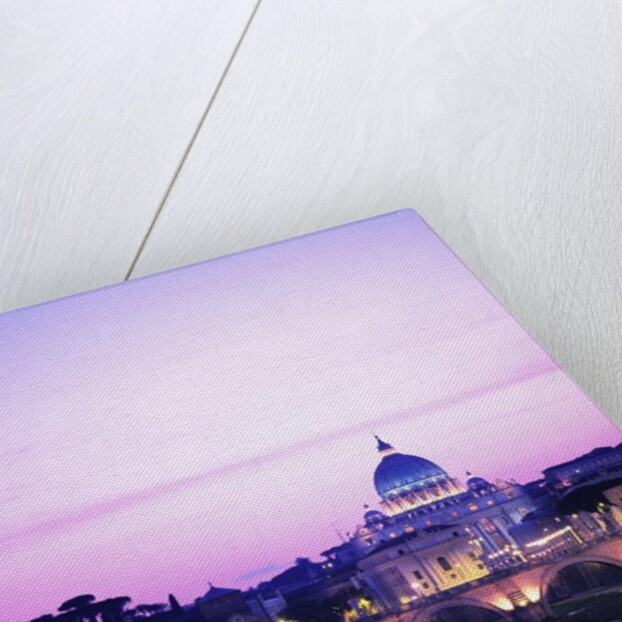 Sant'Angelo Bridge over Tiber River by Anonymous