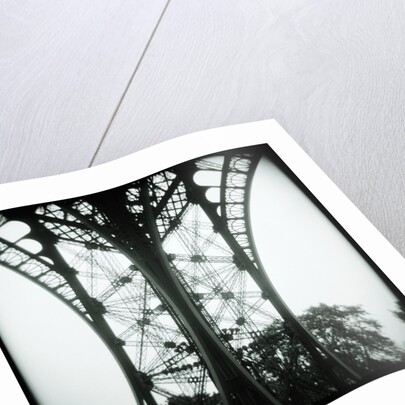 Detail of Eiffel Tower by Anonymous