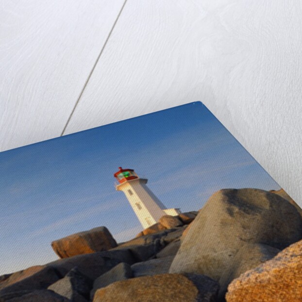 Rocks near Peggy's Cove Light by Anonymous
