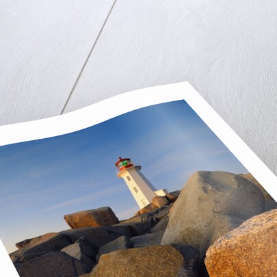 Rocks near Peggy's Cove Light by Anonymous