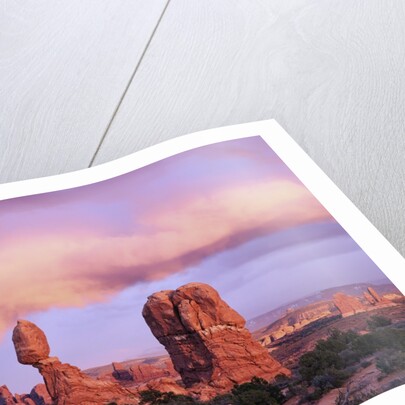 Balanced Rock at Arches National Park by Anonymous