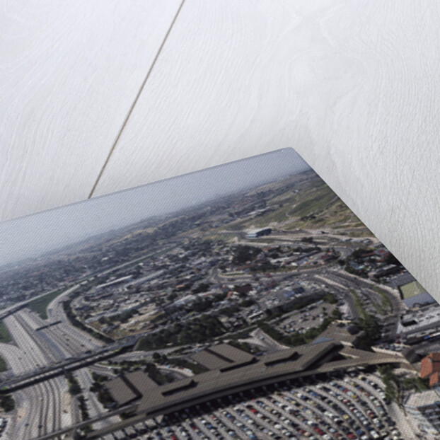 Cars Waiting to Cross United States-Mexico Border by Anonymous