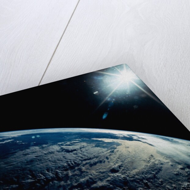 Earth Seen from Space Shuttle Discovery by Anonymous