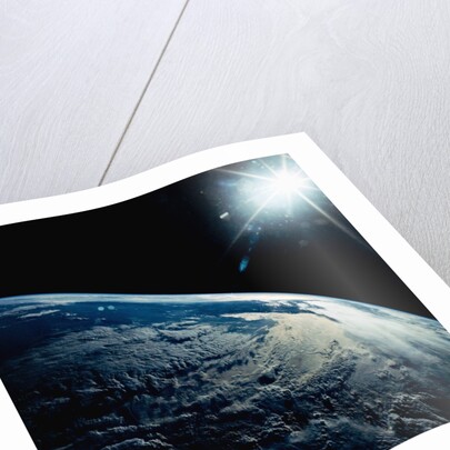 Earth Seen from Space Shuttle Discovery by Anonymous