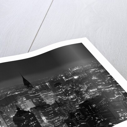 New York City at Night by Anonymous