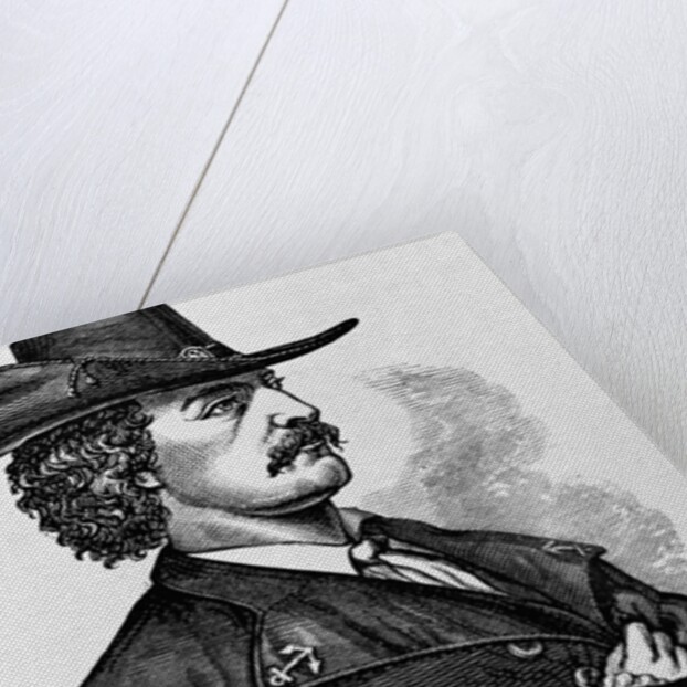 Portrait of Pirate Jean Lafitte by Anonymous