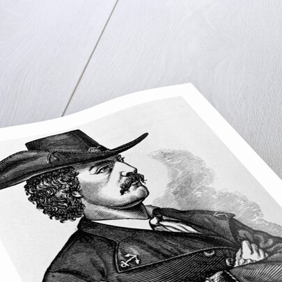 Portrait of Pirate Jean Lafitte by Anonymous