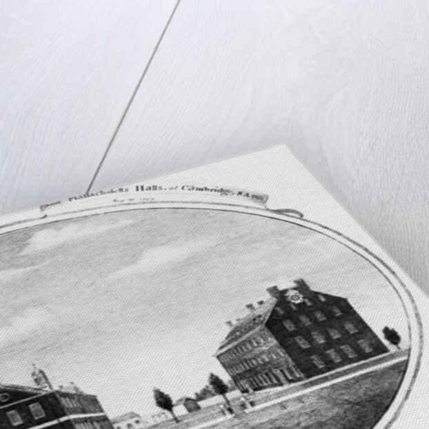 Harvard Yard in 1795 by Anonymous