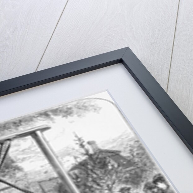 19th-Century Illustration of a Playground in Central Park by Anonymous