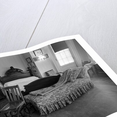 Interior of FDR's Room in Hyde Park, NY by Anonymous