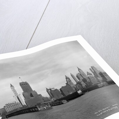 New York Skyline by Anonymous