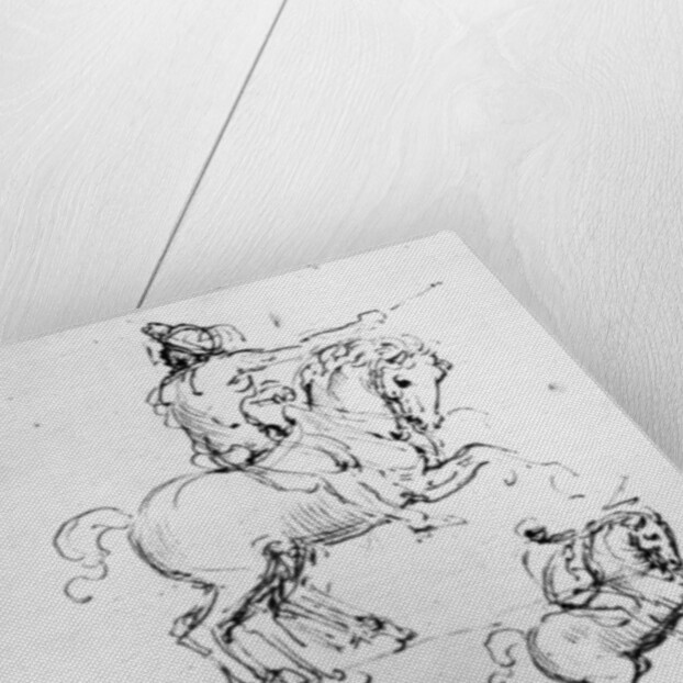 Study for the Trivulzio Monument by Leonardo da Vinci