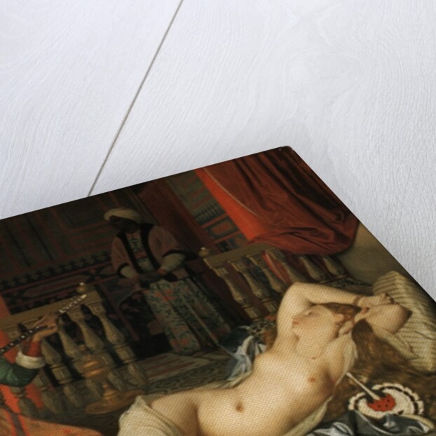 Odalisque with a Slave by Jean-Auguste-Dominique Ingres