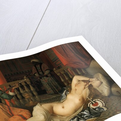 Odalisque with a Slave by Jean-Auguste-Dominique Ingres