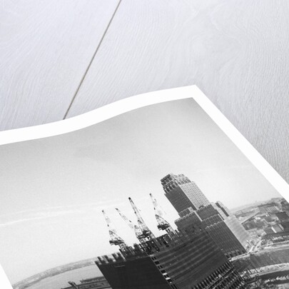 World Trade Center Construction Site by Anonymous