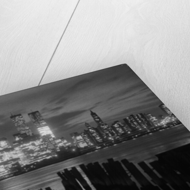View of Manhattan Skyline from Brooklyn by Anonymous