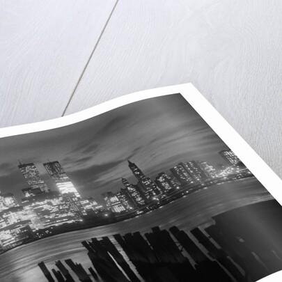 View of Manhattan Skyline from Brooklyn by Anonymous