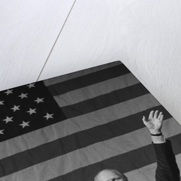 Gerald Ford At Podium by Anonymous
